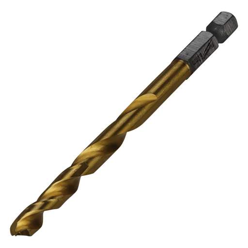 Milwaukee SHOCKWAVE™ 6mm Red Hex HSS Titanium Nitride Drill Bit