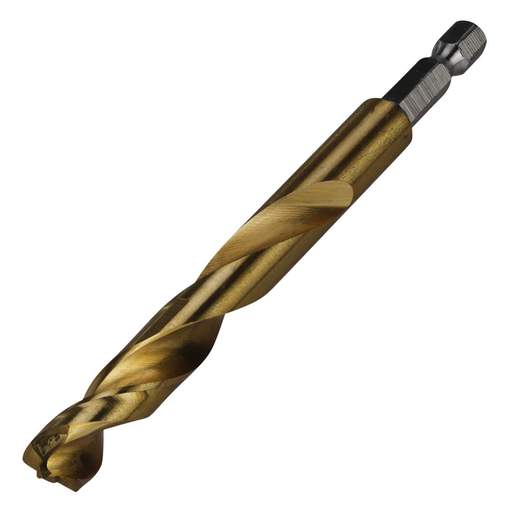 Milwaukee SHOCKWAVE™ 10mm Red Hex HSS Titanium Nitride Drill Bit