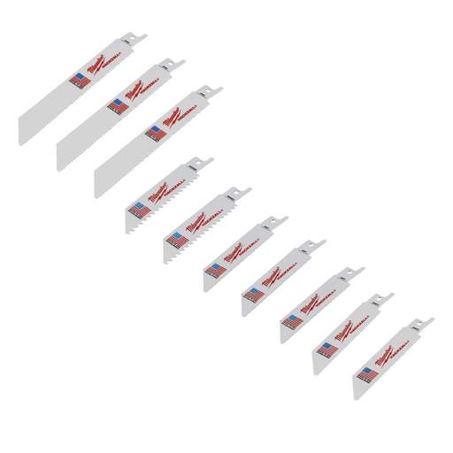 Milwaukee 10 Piece Hackzall Blade Set