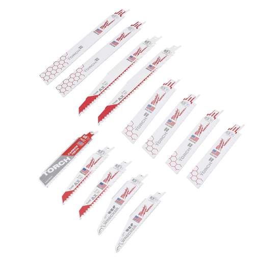 Milwaukee Sawzall Mixed Blade Set (13)