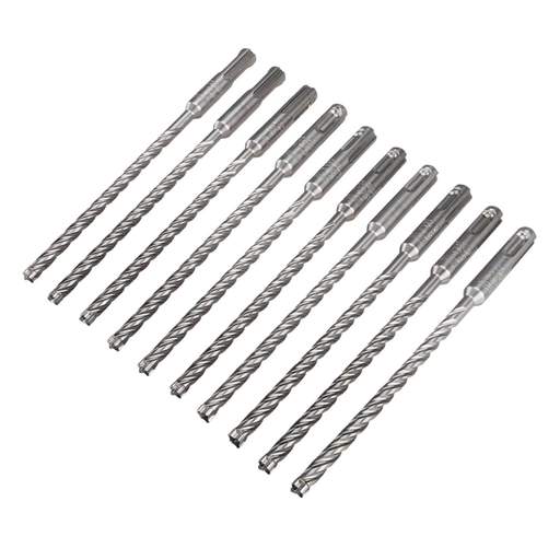 Milwaukee 6mm x 165mm SDS Plus MX4 Drill Bit (Pack of 10)