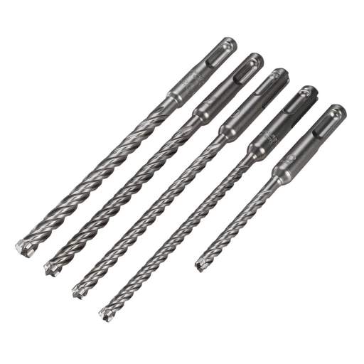 Milwaukee 5 Piece MX4 4 Cut SDS+ Drill Bit Set
