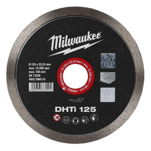 Milwaukee 125mm DHTi Diamond Turbo Rim Cutting Disc