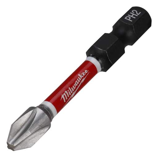 Milwaukee SHOCKWAVE™ PH2 x 50mm Impact Duty Screwdriver Bit