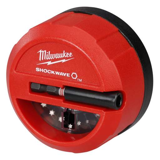 Paddle Milwaukee Bit Milwaukee 15 Piece SHOCKWAVE™ Puck Impact Duty Bit Set (4932430904) | CEF