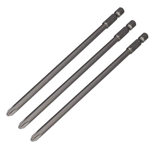 Milwaukee 3 Piece 148mm PH2 Drywall Screwdriver Bit Set