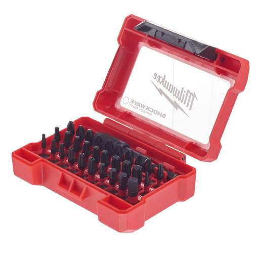 Milwaukee 32 Piece Shockwave Bit Set