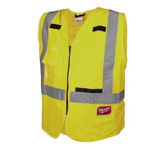 Milwaukee L/XL Hi Vis Class 2 Vest Yellow