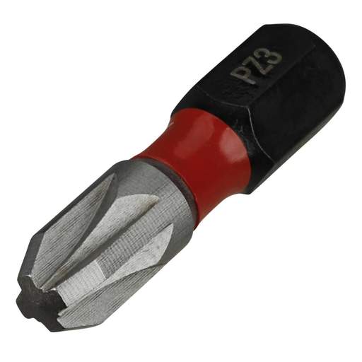 Milwaukee 25mm SHOCKWAVE™ PZ3 CD Tic Tac Screwdriver Bit (Pack of 25)