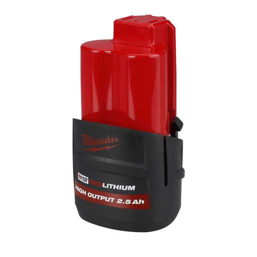 Milwaukee M12HB2.5 12V 2.5Ah High Output Battery