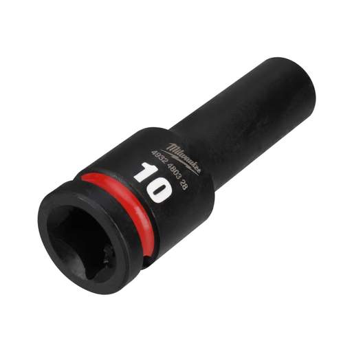 Milwaukee 10mm SHOCKWAVE™ ½" Drive Deep Impact Socket