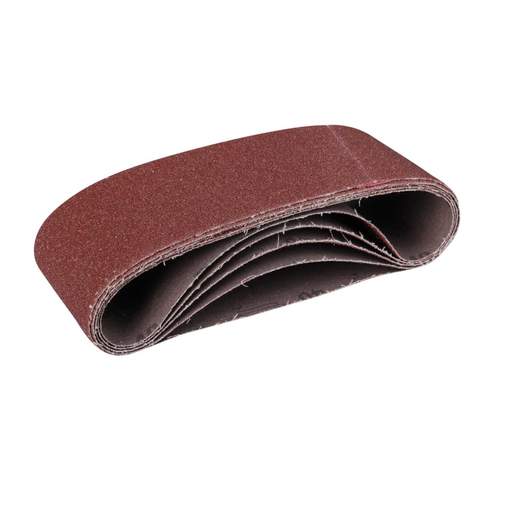 Milwaukee 75mm x 457mm Grit 40 Sand Belts (Pack of 5)