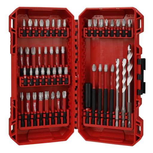 Milwaukee 48 Piece SHOCKWAVE™ Impact Duty Screwdriver and Drill Bit Set