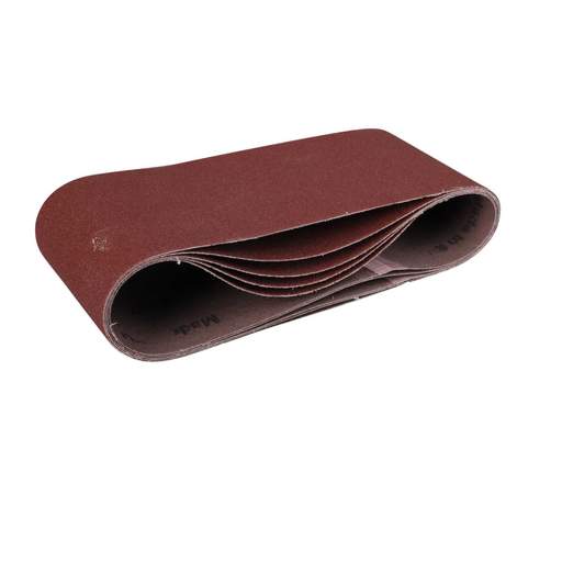 Milwaukee 100mm x 560mm Grit 80 Sand Belts (Pack of 5)