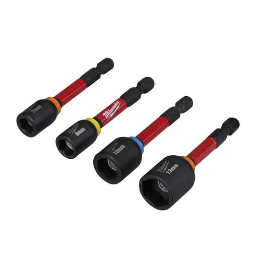 Milwaukee SHOCKWAVE™ Impact Duty Magnetic Nut Driver (Set of 4)