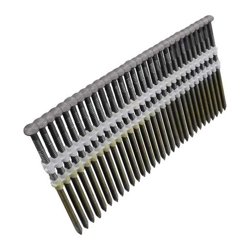 Milwaukee 80mm Ring Shank Bright Round Head Framing Nail (Pack of 1750)