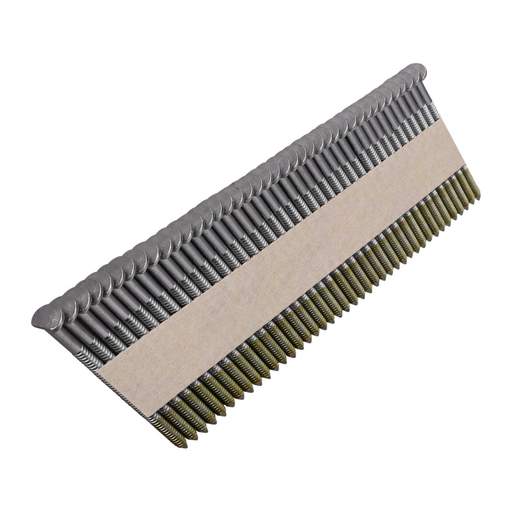 Milwaukee 63mm Ring Shank Bright D Head Framing Nail (Pack of 2200)
