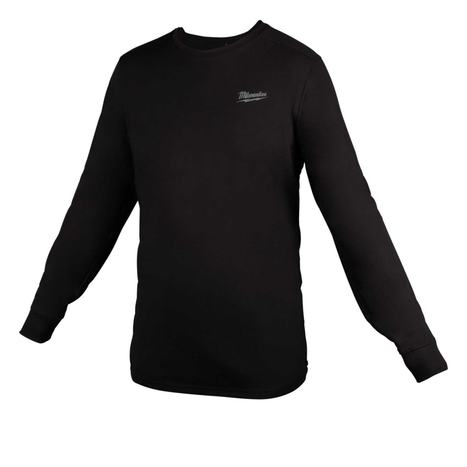 Milwaukee XL Hybrid Long Sleeve T-Shirt Black (4932492986) | CEF