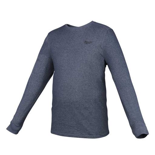 Milwaukee Small Hybrid Long Sleeve T-Shirt Blue
