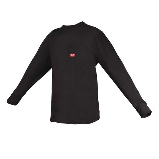 Milwaukee XX Large Work Long Sleeve T-Shirt Black