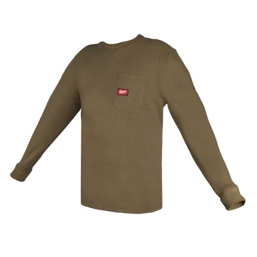 Milwaukee X Large Work Long Sleeve T-Shirt Green