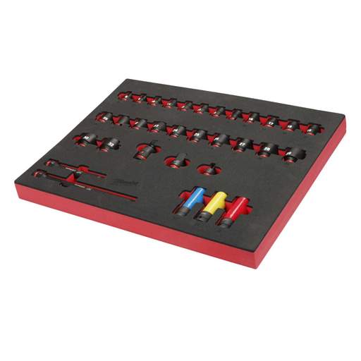 Milwaukee 32 Piece PACKOUT™ ½" Impact Socket Standard Set