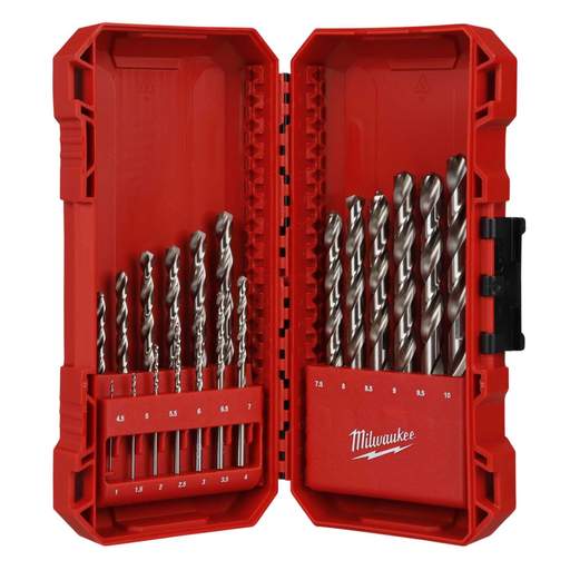 Milwaukee 19 Piece Thunderweb HSS Drill Bit Set