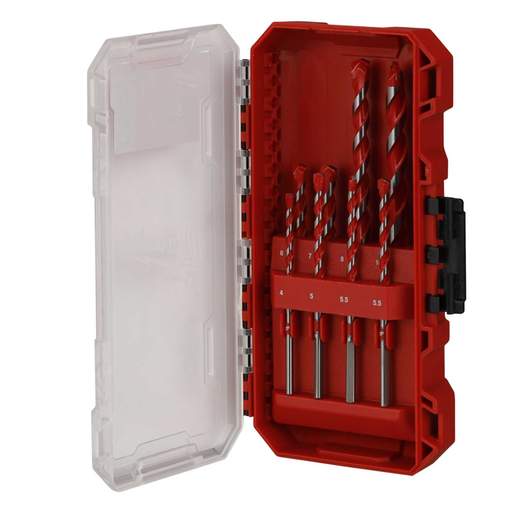 Milwaukee 8 Piece Hammer Drill Bit Set (UK)