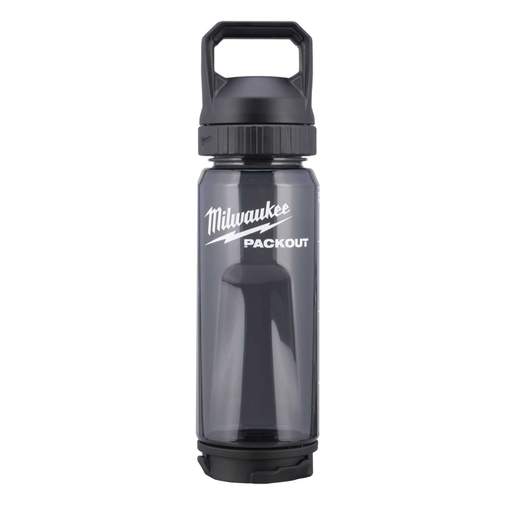Milwaukee PACKOUT™ Chug Lid Plastic Bottle 740ml Black