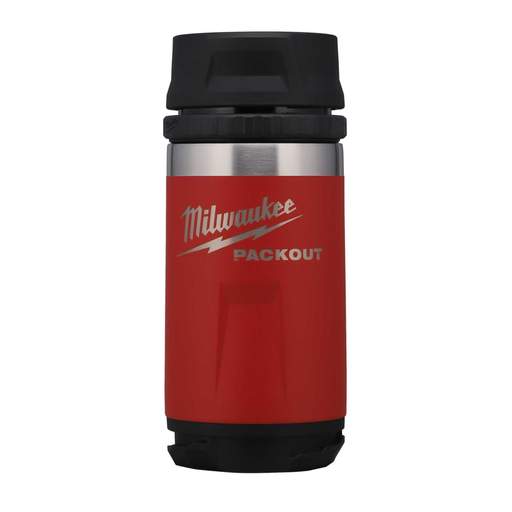 Milwaukee PACKOUT™ Sip Lid Bottle 355ml Red