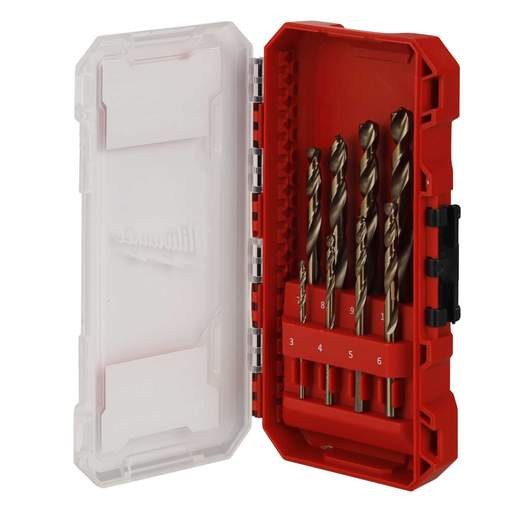 Milwaukee 8 Piece Cobalt HSS Drill Bit Set