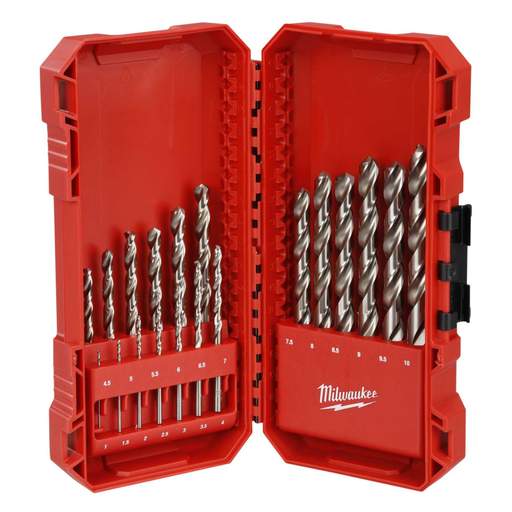 Milwaukee 19 Piece Thunderweb HSS-G Drill Bit Set