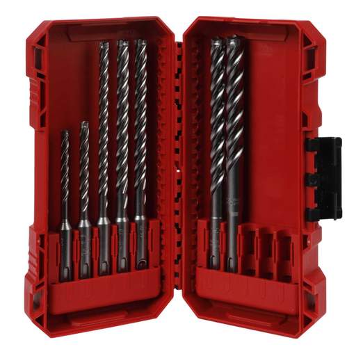 Milwaukee 7 Piece MX4 SDS Plus Drill Bit Set 1