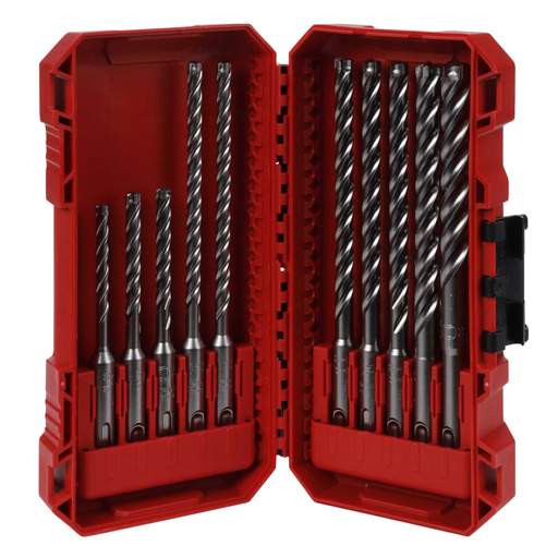Milwaukee 10 Piece MX4 SDS Plus Drill Bit Set 3