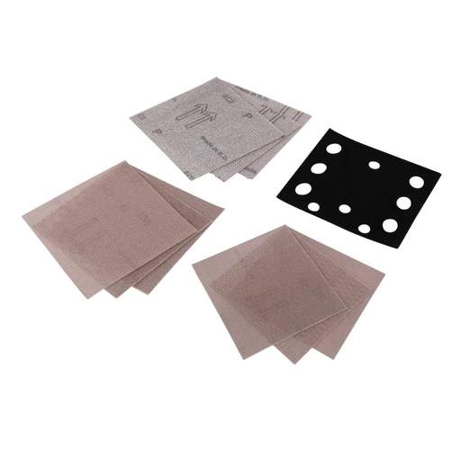 Milwaukee 115mm x 107mm Grit 80 Power Grid Mesh Sanding Sheets (Pack of 10)