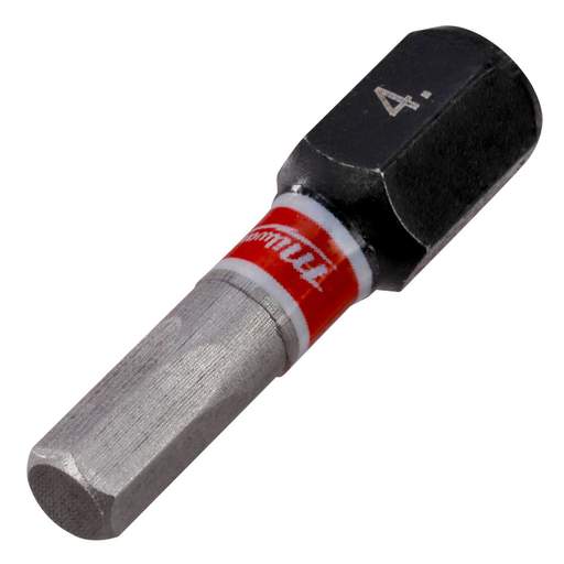 Milwaukee SHOCKWAVE™ Hex4 x 25mm Impact Duty Screwdriver Bit (Pack of 3)