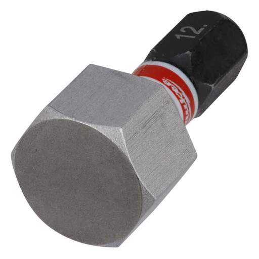 Milwaukee SHOCKWAVE™ Hex12 x 25mm Impact Duty Screwdriver Bit (Pack of 3)