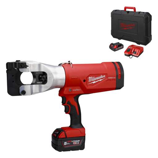 Milwaukee M18HCC45-522C 18V FORCE LOGIC™ Hydraulic Cable Cutter with 2 x Batteries