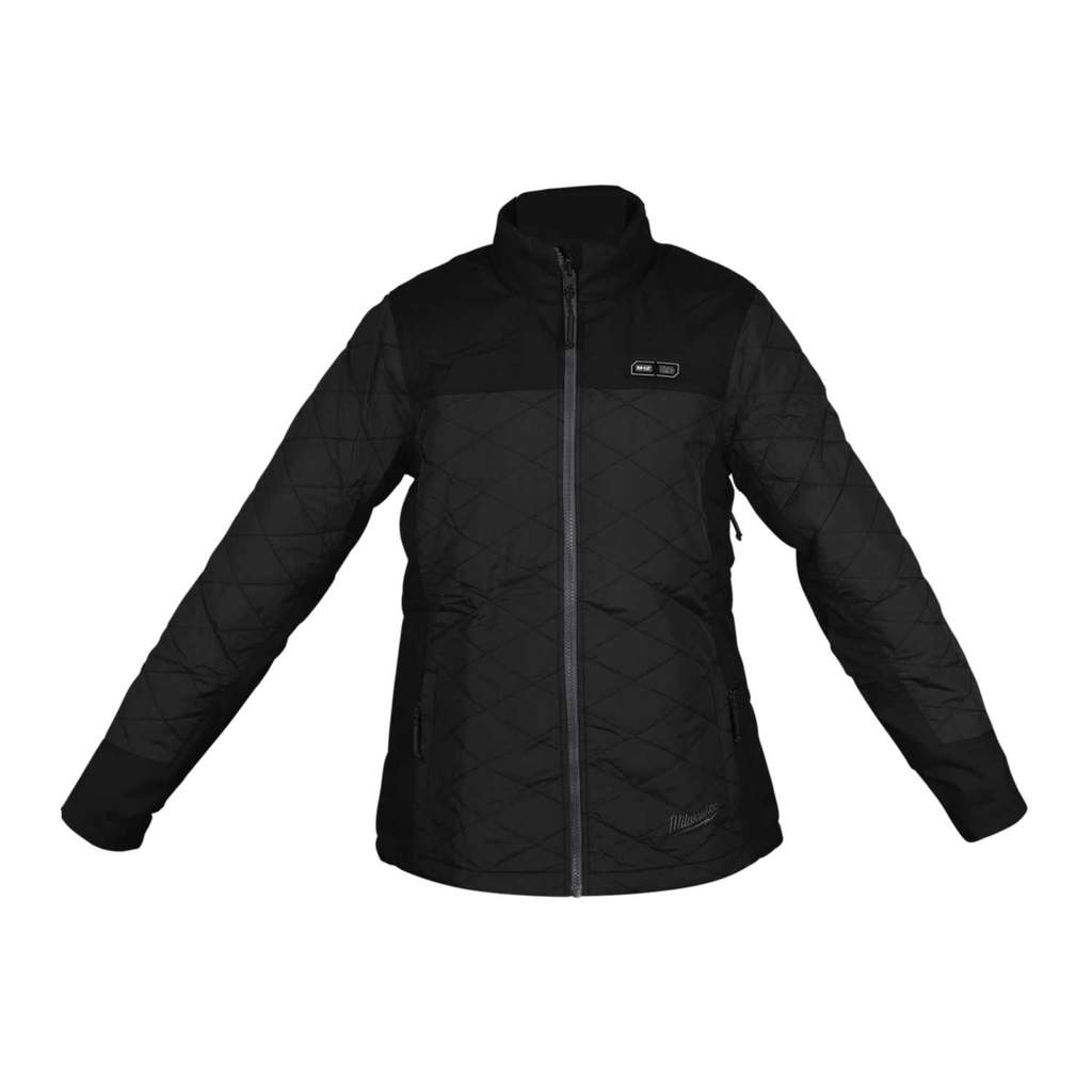 Milwaukee M12HJP-0 X Large Ladies Heated Puffer Jacket Black
