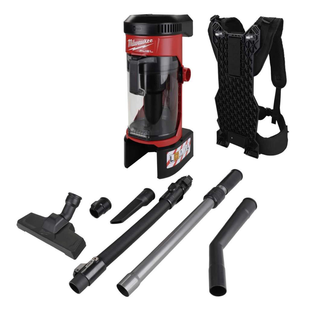 Milwaukee Backpack Vacuum Wall Mount Milwaukee M18FBPV-0 18V FUEL