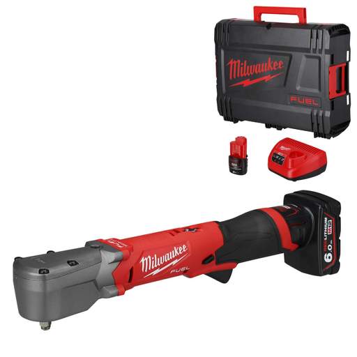 Milwaukee M12FRAIWF12-622X 12V FUEL™ ½" Right Angle Wrench with 1 x 6.0Ah & 2.0Ah Battery