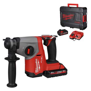 Milwaukee M18FHAC16-302X 18V FUEL™ SDS Plus Hammer Drill with 2 x