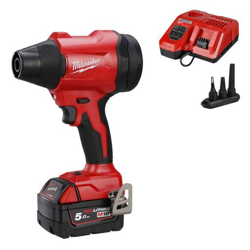 Milwaukee M18BLHSB-501 18V High Speed Blower with 1 x 5.0Ah Battery