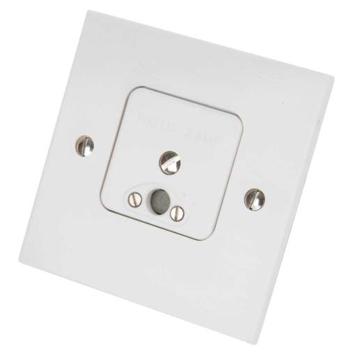 MK Logic Plus 2A Fused Clock Connector White