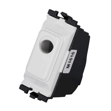 MK Grid Plus 20A Double Pole 1 Way Grid Switch marked Microwave