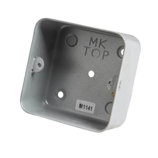 MK Grid Plus 1 and 2 Gang Flush Back Box