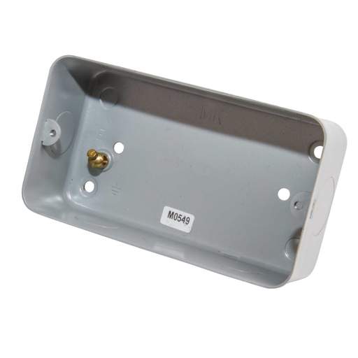 MK Grid Plus 3 and 4 Gang Flush Back Box