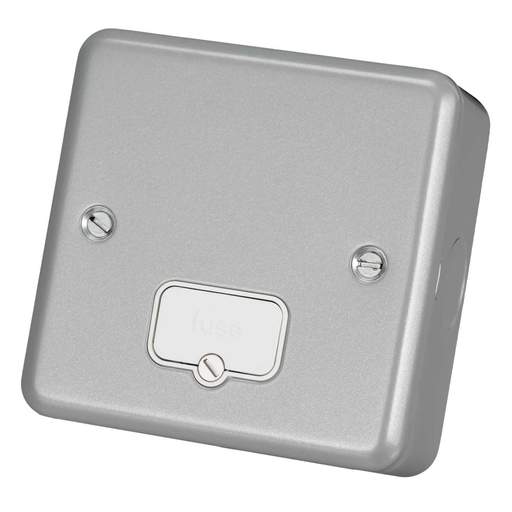 MK Metalclad Plus 13A Unswitched Fused Spur Metal Clad