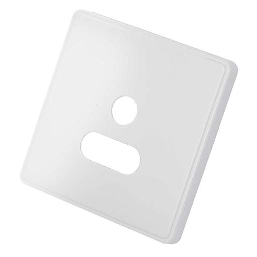MK Dimensions 1 Gang Unswitched 5A Socket Front Plate White