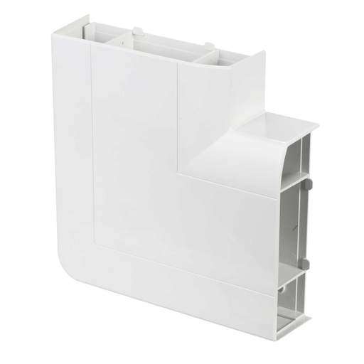 MK Prestige 3D Skirting Flat Angle Up White (Sold in 1's)